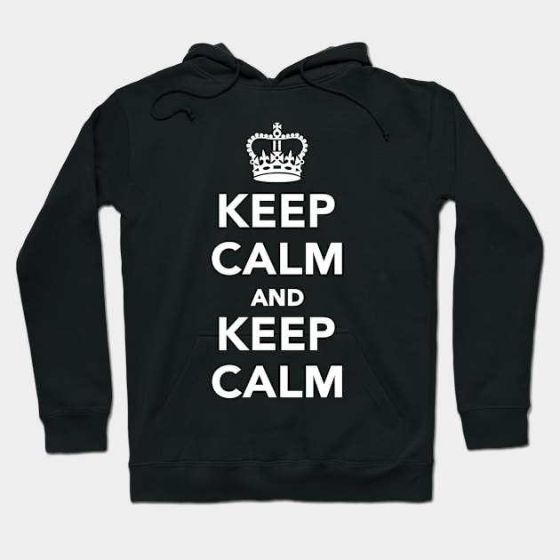 Keep calm and Keep calm Hoodie by Designzz